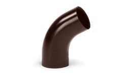 SIBA Bocht chocoladebruin Ral 8017 90mm/70°